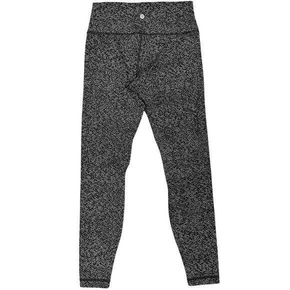 Lululemon Wunder Under Hi-Rise Tight Full-On Luxtreme 28" Soundwave White Black - Picture 3 of 10